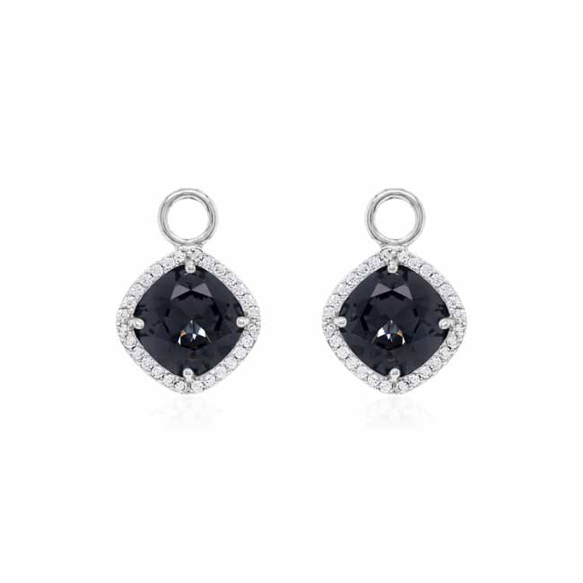 Marmara Sterling rodinoidut roikkuvat hopeakorvakoruhelat - Hopeakorut - KR711GRA - 1
