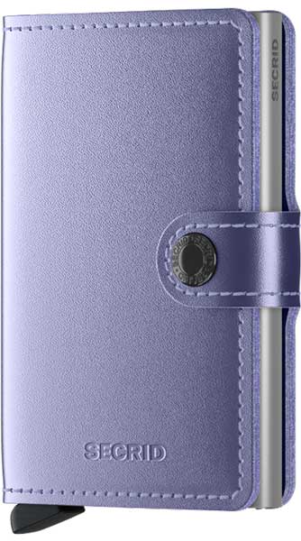 Secrid Miniwallet Metallic Lila lompakko - Lompakot ja korttikotelot - MME-LILA - 1