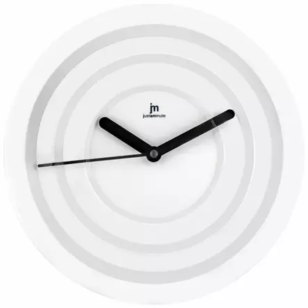 Justaminute Seinäkello Valkoinen 00837B - Seinäkellot - 00837B - 1