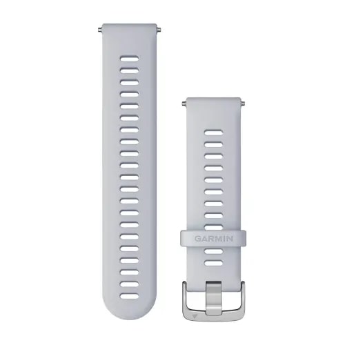 Garmin Quick Release 22mm silikoniranneke vaaleanharmaa 010-11251-3B - Garmin rannekkeet - 010-11251-3B - 1
