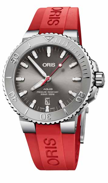 Oris Aquis Date Relief 01 733 7730 4153-07 4 24 66EB - Oris miesten rannekellot - 0173377304153-66EB - 1