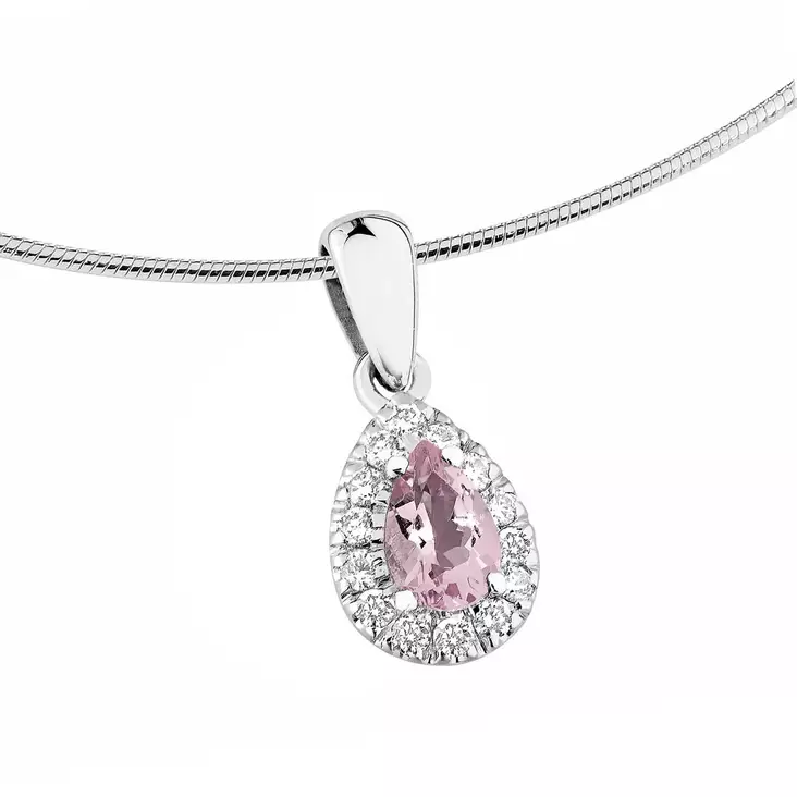 Sandberg V-560w Toivomuslähde Morganiitti - Timanttikorut - V-560w-morg-rose - 1