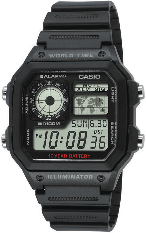 Casio AE-1200WH-1AVEF - Casio miesten rannekellot - AE-1200WH-1AVEF - 1