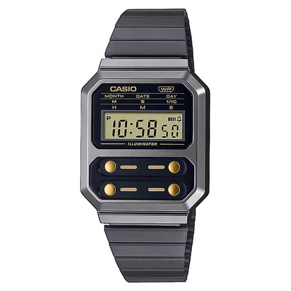 Casio Vintage A100WEGG-1A2EF - Casio miesten rannekellot - A100WEGG-1A2EF - 1
