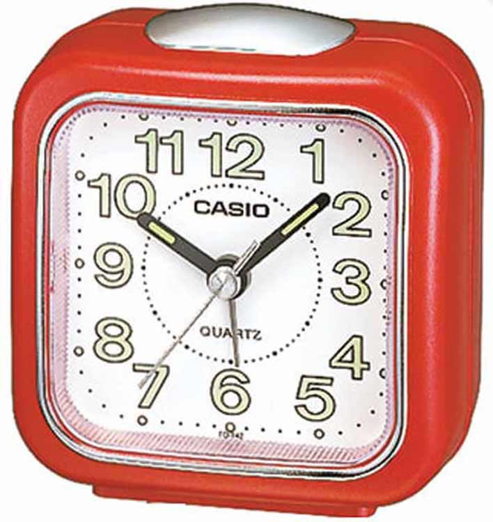 Casio punainen herätyskello TQ-142-4EF - Herätyskellot - TQ-142-4EF - 2