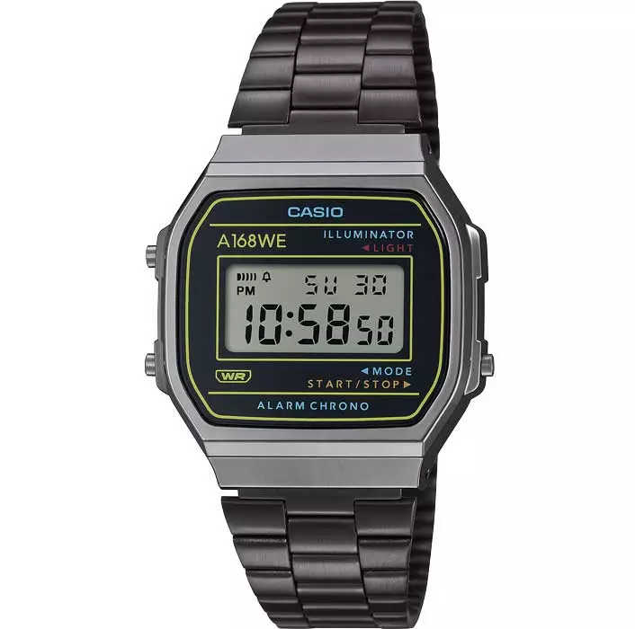 Casio Vintage A168WEHB-1AEF - Casio miesten rannekellot - A168WEHB-1AEF - 1