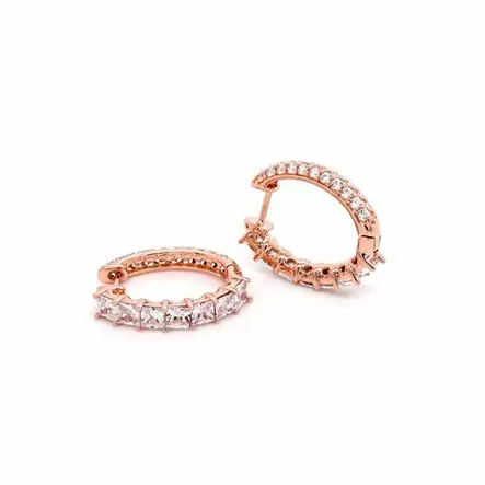 Marmara Sterling ruusukullatut hopeakorvakorut - Hopeakorut - KR760G - 2