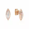 Beat of Love Tähkä Rose Gold Zirkonia Korvakorut BOL-E2663ZRG - Hopeakorut - BOL-E2663ZRG - 1