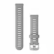 Garmin Quick Release 18mm silikoniranneke vaaleanharmaa 010-11251-3G - Garmin rannekkeet - 010-11251-3G - 1