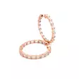 Marmara Sterling Infinity ruusukullatut hopeakorvakorut - Hopeakorut - KR758G - 2