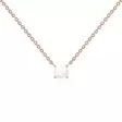 Marmara Sterling ruusukullattu helmiriipus - Hopeakorut - KE817WG - 1