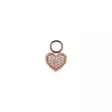 Marmara Sterling ruusukullattu sydänriipus RP772G - Hopeakorut - RP772G - 1