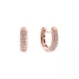 Marmara Sterling ruusukullatut hopeakorvarenkaat - Hopeakorut - KR660NG - 1