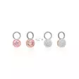 Marmara Sterling ruusukullatut käännettävät hopeakorvakoruhelat - Hopeakorut - KR798FMRG - 1