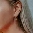 Marmara Sterling ruusukullatut käännettävät hopeakorvakoruhelat - Hopeakorut - KR798SAPBG - 3