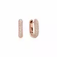Marmara Sterling ruusukullatut rengaskorvakorut kristallit - Hopeakorut - KR824G - 2