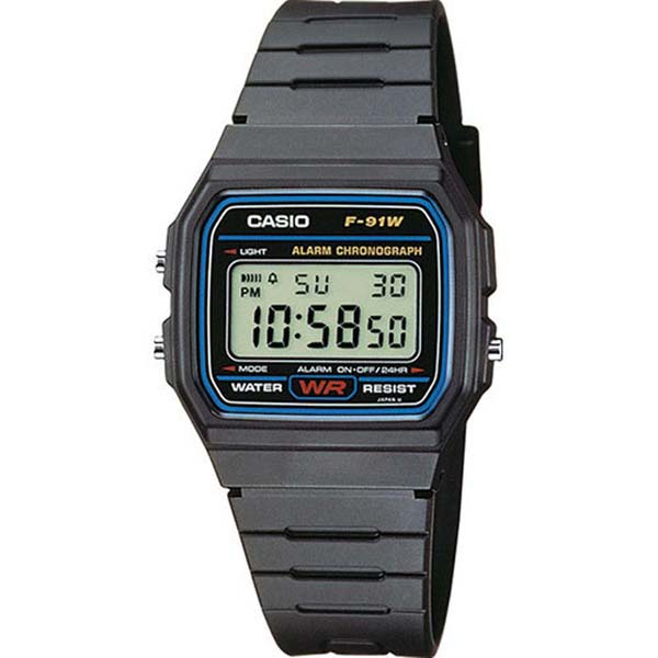 Casio Collection F-91W-1YEG - Casio miesten rannekellot - F-91W-1YEG - 1