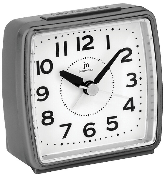 Justaminute herätyskello harmaa JA7050G - Herätyskellot - JA7050G - 1