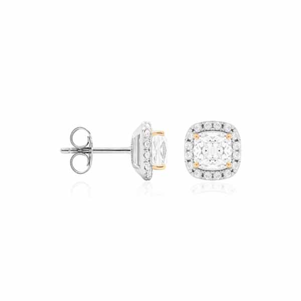 Marmara Sterling hopeakorvakorut halo KR883RYG - Hopeakorut - KR883RYG - 1