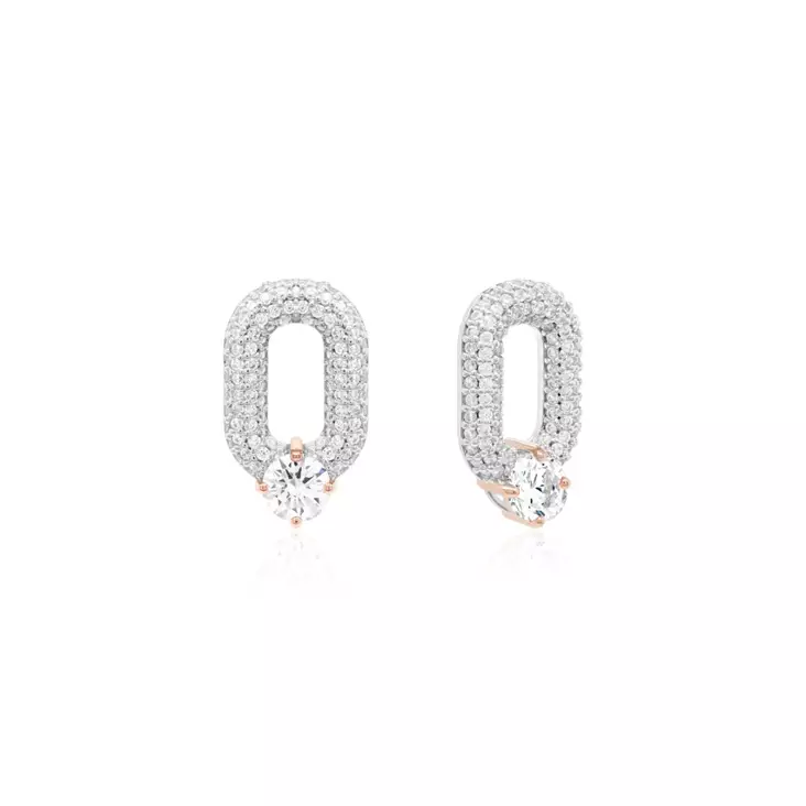 Marmara Sterling hopeiset korvakoruhelat - Hopeakorut - KR823CR-G - 1
