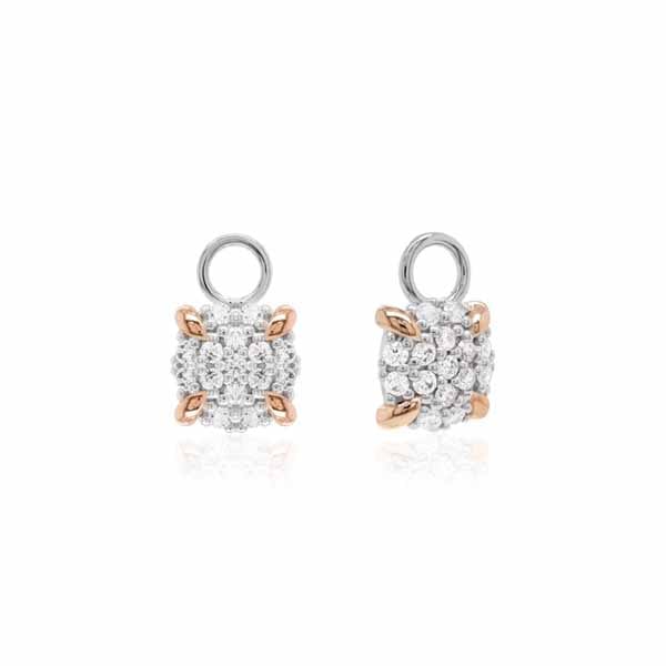 Marmara Sterling korvakoruhelat KR873RG - Hopeakorut - KR873RG - 1