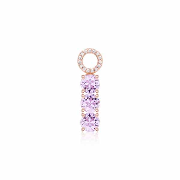 Marmara Sterling ruusukullattu riipus RP854VIOG - Hopeakorut - RP854VIOG - 1