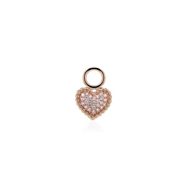 Marmara Sterling ruusukullattu sydänriipus RP772G - Hopeakorut - RP772G - 1