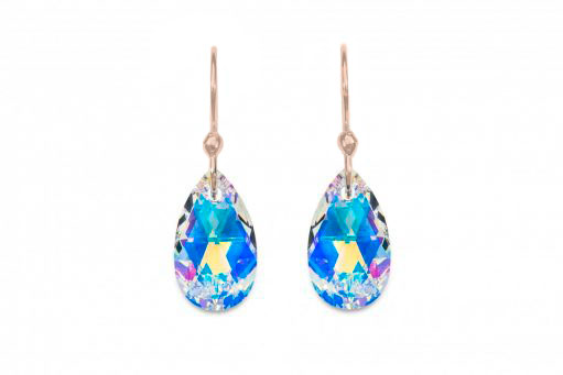 Marmara Sterling ruusukullatut hopeakorvakorut - Hopeakorut - KR471G - 1