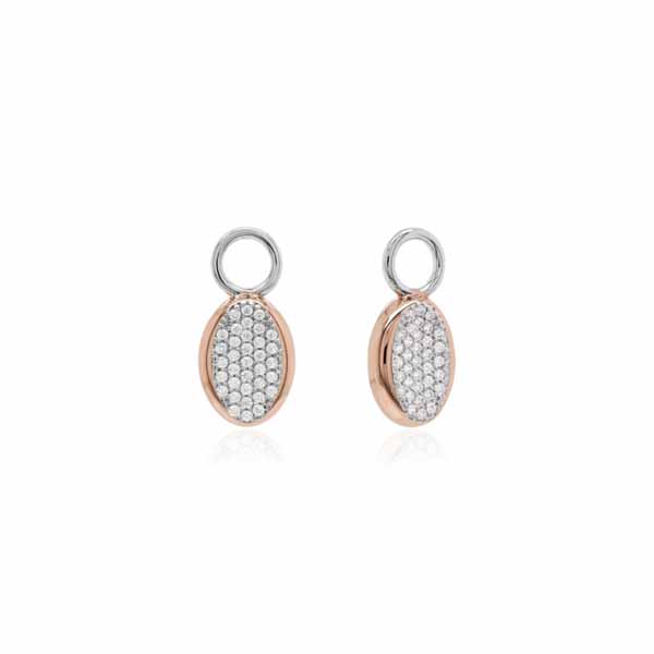 Marmara Sterling ruusukullatut korvakoruhelat KR799RG - Hopeakorut - KR799RG - 1