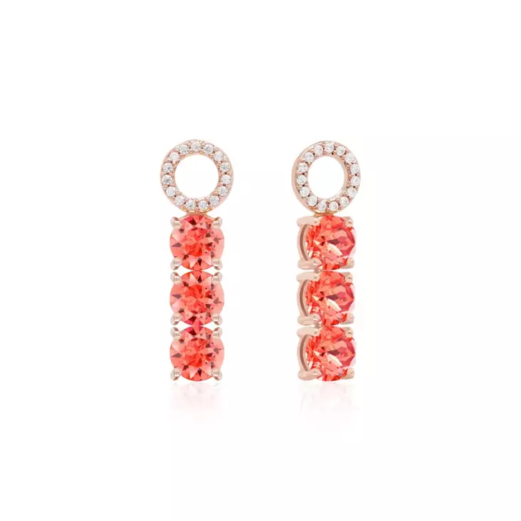 Marmara Sterling ruusukullatut korvakoruhelat KR854PADG - Hopeakorut - KR854PADG - 1