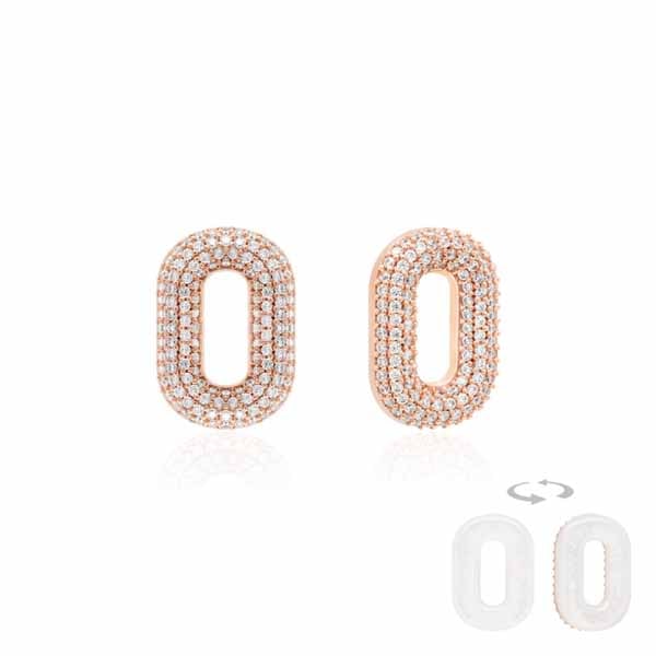 Marmara Sterling ruusukullatut korvakoruhelat KR887G - Hopeakorut - KR887G - 1