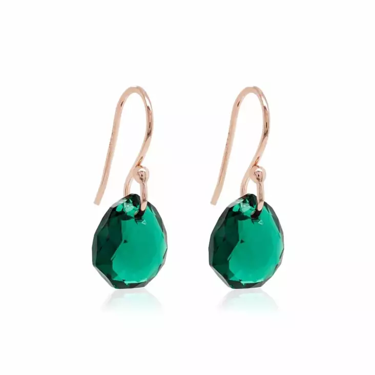 Marmara Sterling ruusukullatut korvakorut KR863EMG - Hopeakorut - KR863EMG - 1