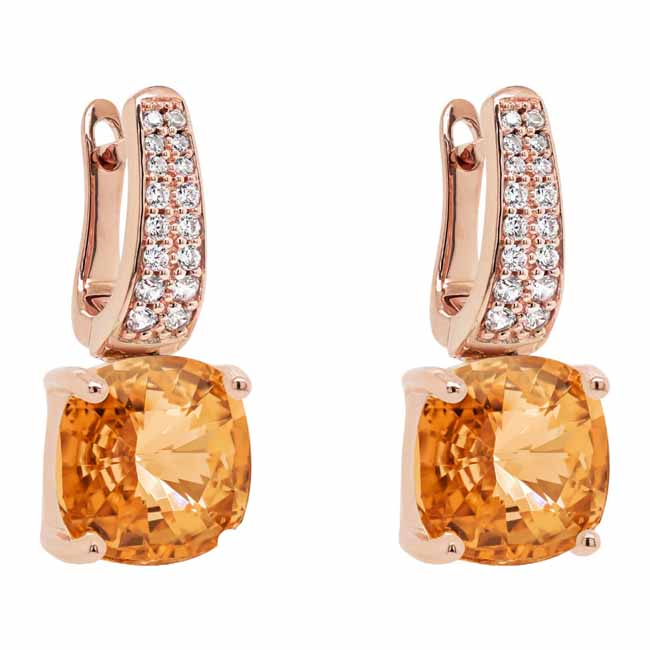 Marmara Sterling ruusukullatut korvarenkaat KR726GTG - Hopeakorut - KR726GTG - 1