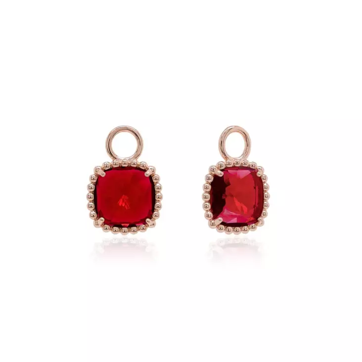 Marmara Sterling ruusukullatut roikkuvat hopeakorvakoruhelat - Hopeakorut - KR794SCIG - 1