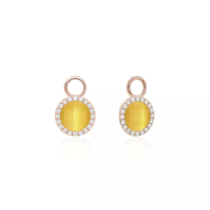 Marmara Sterling ruusukullatut korvakoruhelat KR996YLG - Hopeakorut - KR996YLG - 1