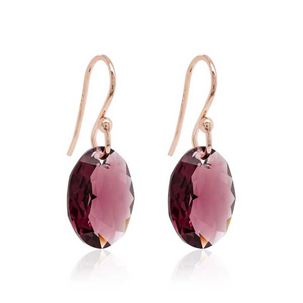Marmara Sterling ruusukullatut korvakorut - Hopeakorut - KR925AMG - 1