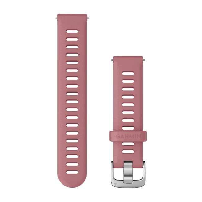 Garmin Quick Release 18mm silikoniranneke vaalea pinkki 010-11251-3H - Garmin rannekkeet - 010-11251-3H - 1