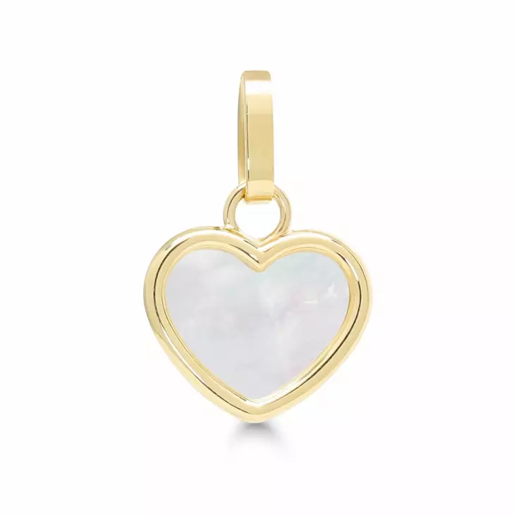 Kultariipus sydän helmiäinen 11142826H - Kultakorut - 11142826H - 1