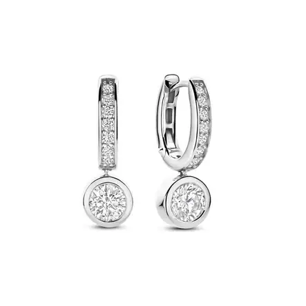 Ti Sento Milano hopeiset korvakorut 78032ZI - Hopeakorut - 78032ZI - 1