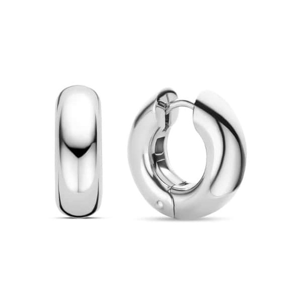 Ti Sento Milano hopeiset korvarenkaat 7909SI - Hopeakorut - 7909SI - 1
