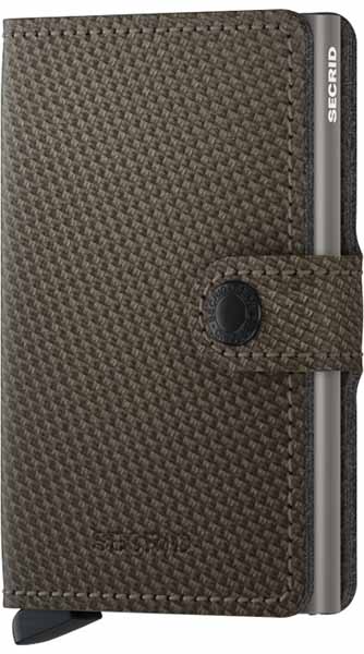 Secrid Miniwallet Carbon Khaki - Lompakot ja korttikotelot - MCA-KHAKI - 1