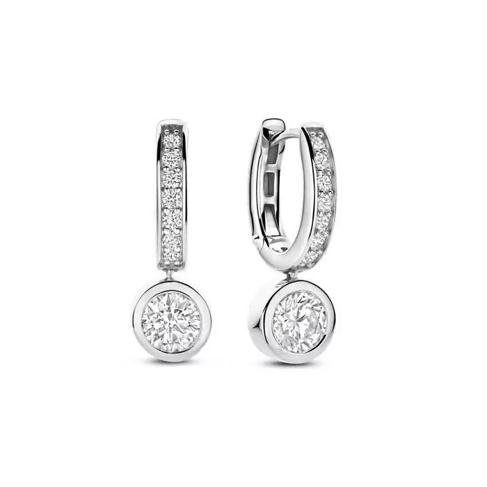 Ti Sento Milano hopeiset korvakorut 78032ZI - Hopeakorut - 78032ZI - 1