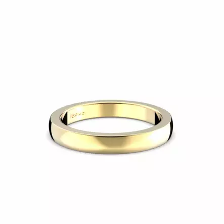 Festive Firenze Heavy kihlasormus 3 mm keltakulta - Keltakultasormukset - TFL30-20-KK - 2