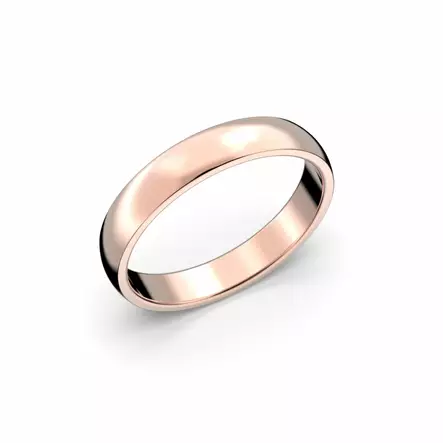 Festive Firenze Light kihlasormus 3,5 mm punakulta - Punakultasormukset - TFL35-13-PK - 1