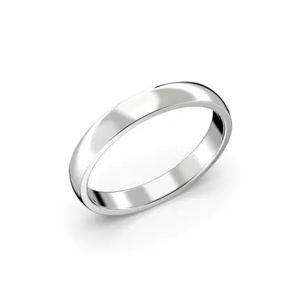 Festive Firenze Light kihlasormus 3 mm valkokulta - Valkokultasormukset - TFL30-13-VK - 1