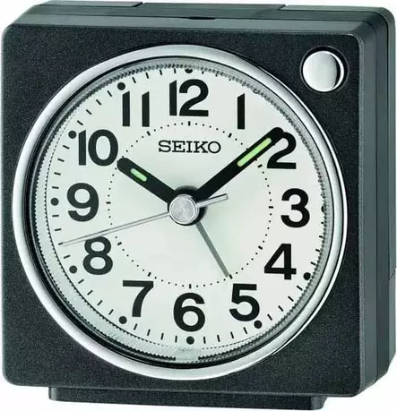 Seiko herätyskello Musta QHE196K - Seiko herätyskellot - QHE196K - 1
