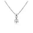 Festive Timanttiriipus Classic 0,20 ct Valkokulta 14K - Timanttikorut - 14-129-020R-VK - 1