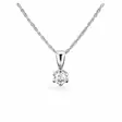 Festive Timanttiriipus Classic 0,25 ct Valkokulta 14K - Timanttikorut - 14-129-025R-VK - 1