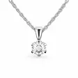 Festive Timanttiriipus Classic 1,00 ct Valkokulta 14K - Timanttikorut - 14-205-100R-VK - 1
