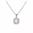 Festive Timanttiriipus Janette 0,30 ct Punakulta 14K - Timanttikorut - 14-567-030R-PK - 1